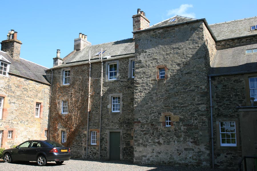 Old Gala House Castle in Galashiels, Selkirkshire Stravaiging around Scotland